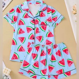 Watermelon Print Women’s Pajamas